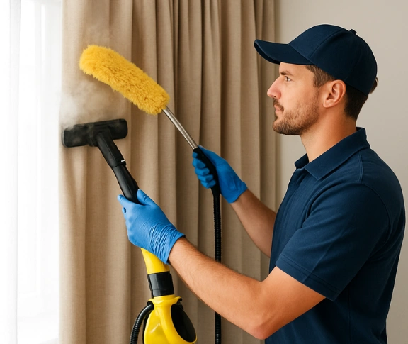 Trusted drapes cleaning technician Matty Curtain Cleaning mount-colah-nsw QLD